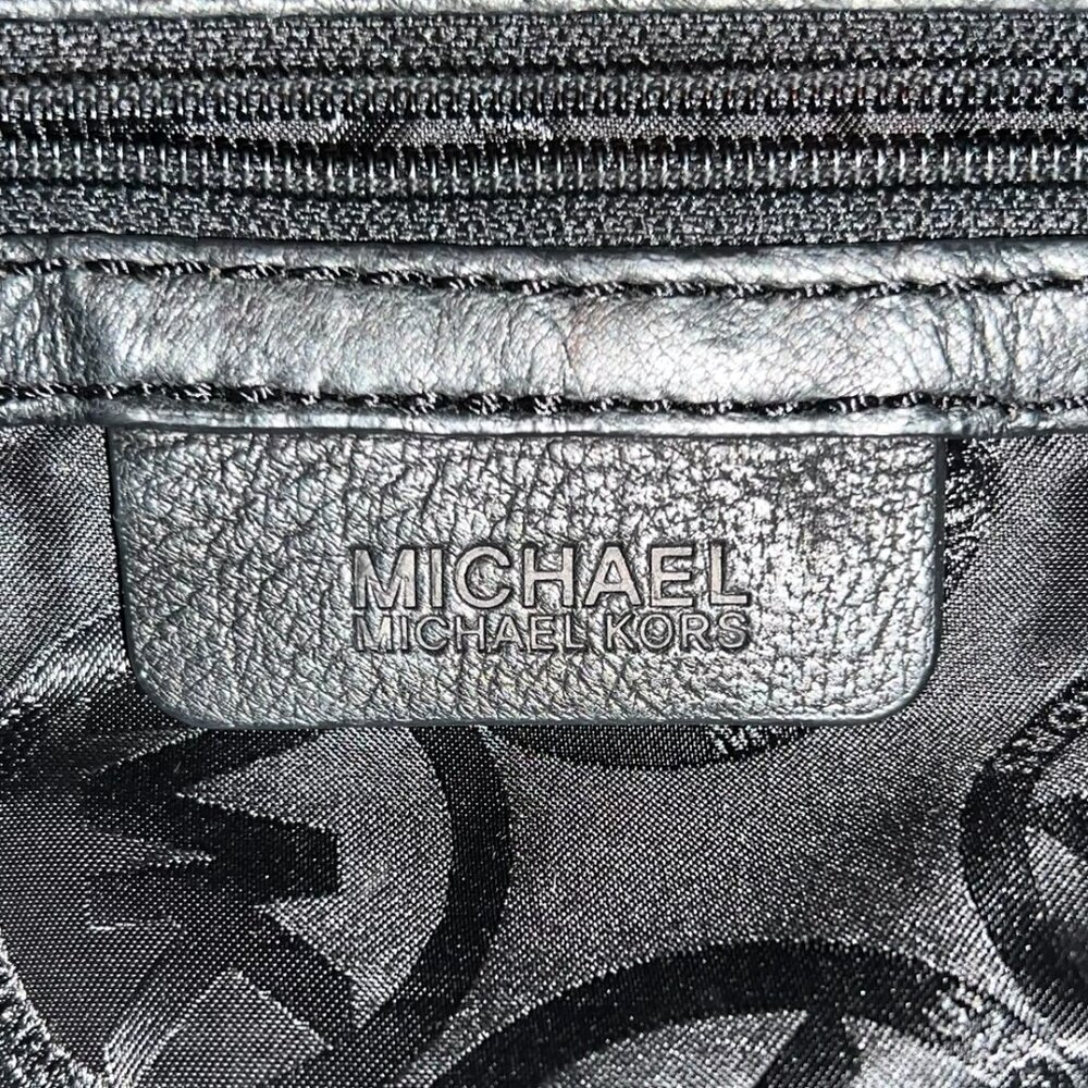 Michael Kors Black Leather Handbag - Picture 7 of 7